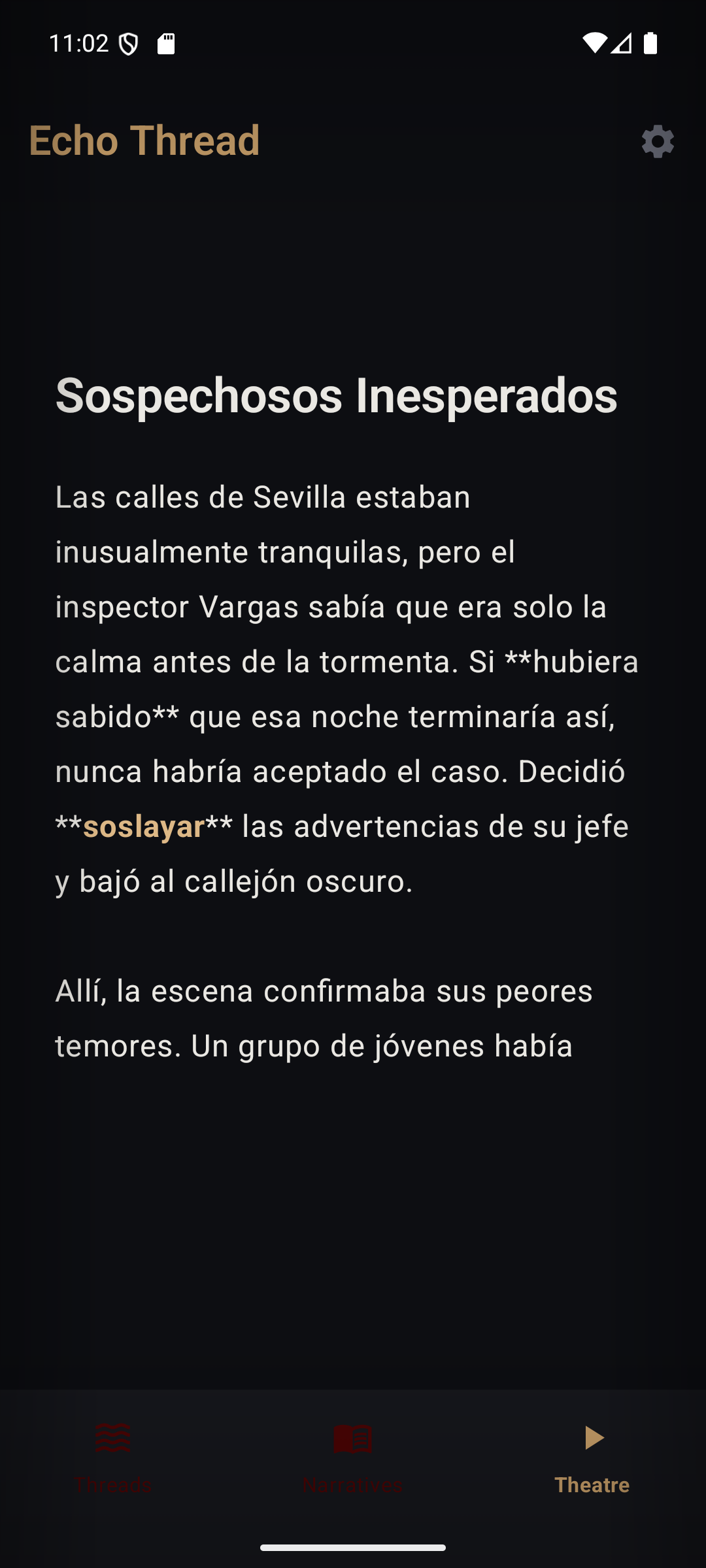 Linguistic Perfectionist screenshot